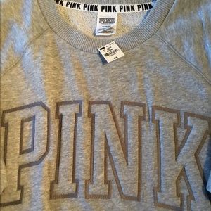 NWT PINK VS Sweatshirt SZ M